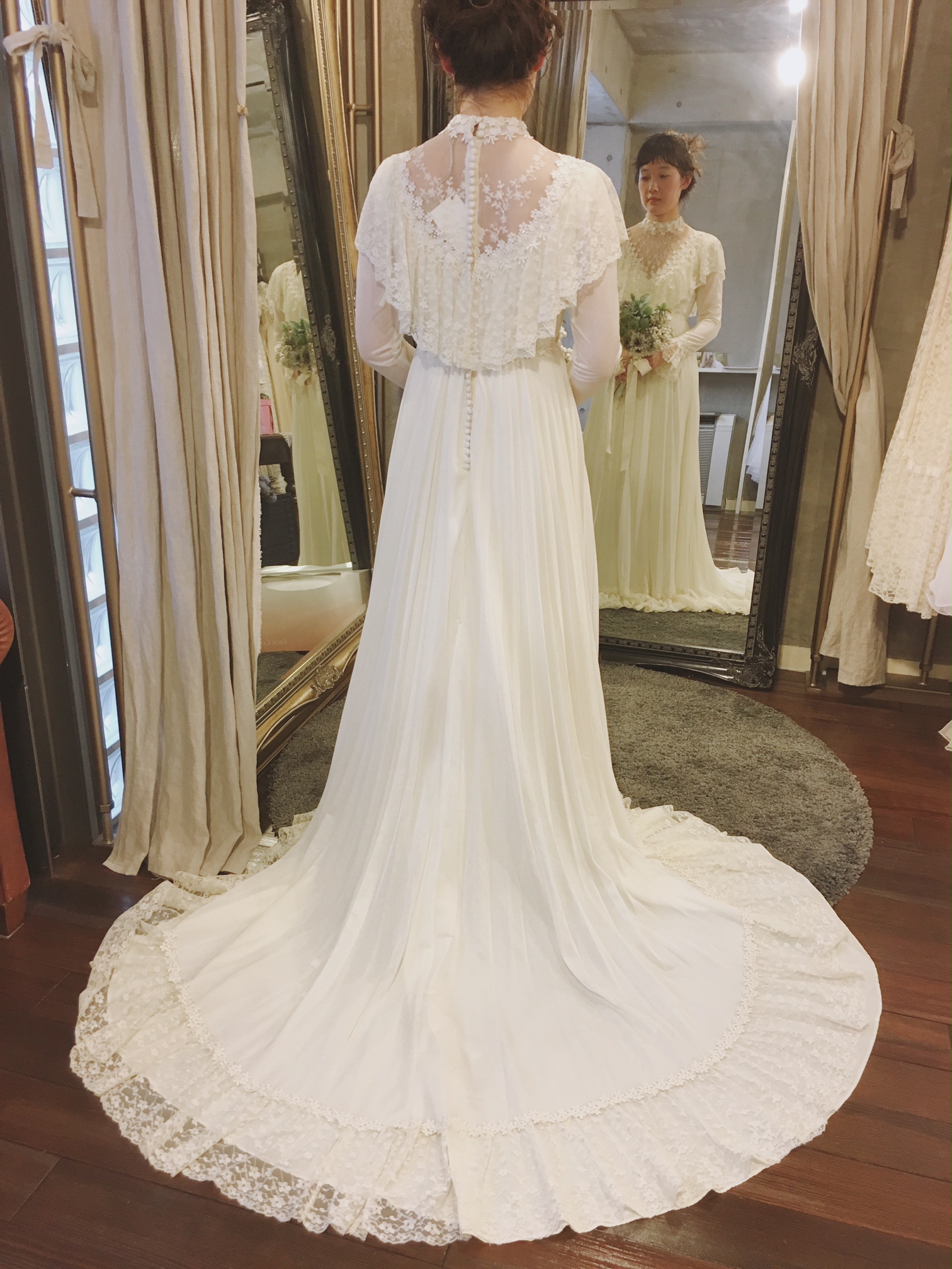 ヴィンテージドレス vintage dress wedding - ロングワンピース